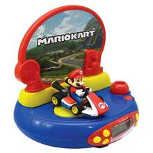 Nintendo Mario Kart 3D Character Projector Clock With Sounds From The Video Game - Multicolor - View 4