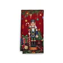 1/1/2 seturi de prosoape de bucătărie în stil Crăciun, cu tematică de spărgător de nuci, cu dimensiunile de 40x60 de centimetri, fabricate din material poliester ultra-moale, imprimate cu șervețele cu tematică de Crăciun și un design de Crăciun fericit. Potrivite pentru mese, restaurante, decorațiuni pentru petreceri și uz zilnic, sunt o alegere ideală pentru decorarea bucătăriei de Crăciun.