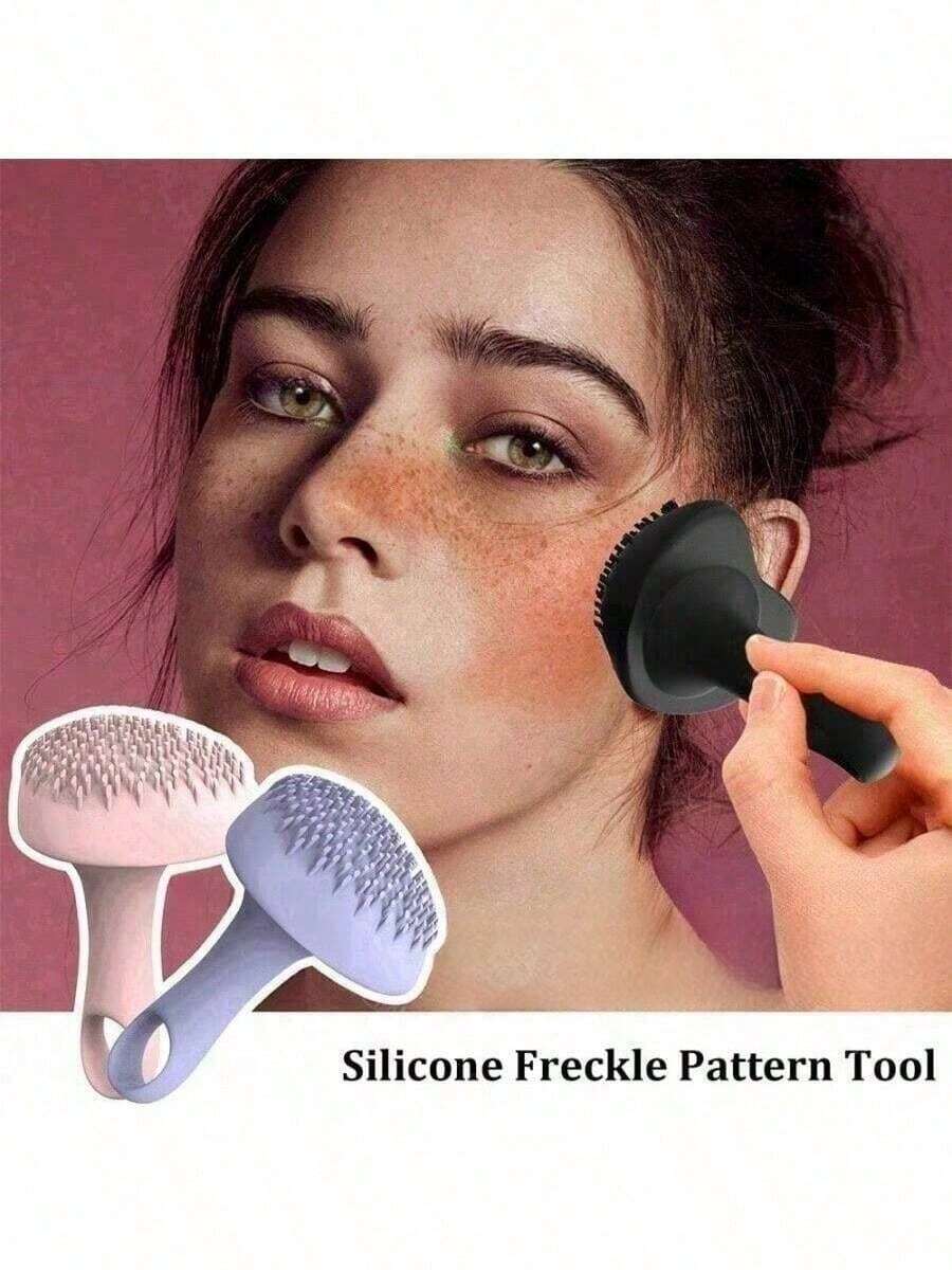 1pc/4 Colors Available, Silicone Freckle Stamp Makeup Tool Freckle Stamp Cosmetic Accessory, Imitation Concealer,Cheap,Stocking Stuffers,Makeup,Makeup Tools,Cheap Stuff,Gifts,Gifts For Women,Christmas Gifts - Multicolor - View 1