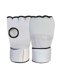 Bandages de boxe avec doublure en éponge, longues sangles pour poignet pour hommes, femmes et jeunes. Protection rembourrée élastique pour le sport, l'entraînement, le Muay Thaï, le MMA, le kick-boxing, les arts martiaux et les entraînements de frappe