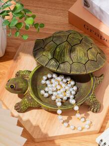 Turtle Jewelry Box Cute Animal Jewelry Storage Organizer Decorative Storage For Bracelets, Accessories, Earrings, Rings, Necklaces