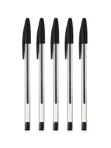 50 Piezas Unicolor Bolígrafo Básico Portátil Pluma De Escribir Para Escuela