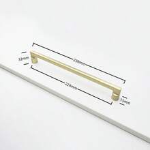 Manijas de muebles sólidos y lujosos, manijas de aleación de zinc de alta gama para gabinetes y cajones, tiradores de armario, manijas de puerta de cocina y armario - Multicolor - Ver 31