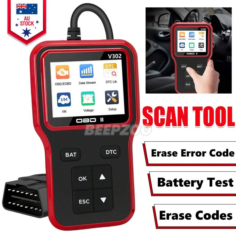 OBD2 Scan Tool Code Readers Scanners Car Diagnostic Scanner Plug And Play Fault