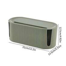 电线收纳盒大容量数据线电源线插座收纳盒桌面理线盒路由器支架WiFi路由器 - 彩色 - 查看 7