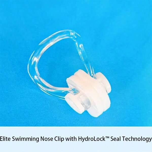 1pc Professional Grade Silicone Anti-Slip Anti-Choking Nose Clip