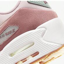 Nike Zapatillas casuales de mujer con plataforma acolchada, cómodas y versátiles, con amortiguación de impactos - Rosa - Ver 9