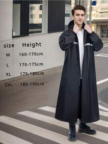 时尚男士雨衣，加厚雨衣，男士雨披，多功能雨衣，防水雨衣，适合徒步、登山、旅行、骑行等户外活动，保暖雨衣，闺蜜节、宠物、嘉年华