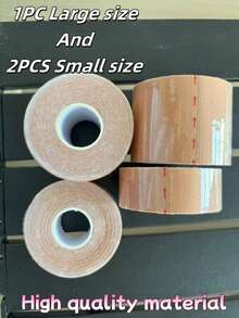 1pc Multifunctional Women's Invisible Bust Lift Tape, Anti-Glare Patch, Elastic Bust Wrap To Prevent Expansion And Swelling, Invisible Breast Lift And Lift Patch, Bandage Patch, Breathable Bust Lift Bra, Can Adjust Your Bust From A To E Cup! Super Adhesive, Won't Fall Off Even When Dancing And Sweating! Natural Gathering Shapes Charming Curves. Invisible And Seamless Design, Perfect For Deep V-Neck, Backless Dress, Wedding Gown. Breathable And Waterproof Material, Can Be Usedly For Sports And Fitness.