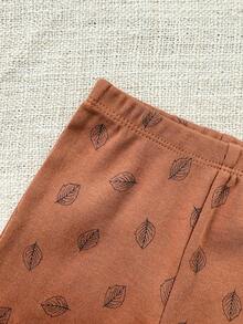 5 PCS Infant Boy Girl 0-12 Months Unisex Casual 100% Cotton Print Baby Pants Four Seasons