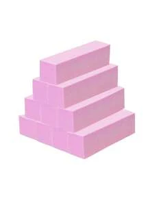 10/6/2 件指甲抛光块,适用于水晶甲和天然甲,4 面打磨抛光块,适用于凝胶甲,指甲油抛光锉刀套装,专业美甲抛光机抛光块,散装中粗砂