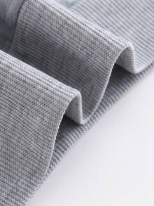 Teen Girls Pullovers, Long Sleeve Hooded Sweatshirts For Teen Girl, Older Teen Girl And Teens. Simple And Stylish With No Pockets, Perfect For Casual Everyday Wear, With Rich Print Details, Perfect For Fall And Winter. - Grey - View 4