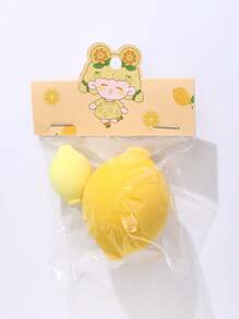 BATENG 1/2pcs Fruit-Shaped Makeup Sponge – Soft Reusable Latex-Free Blending Puff For Foundation, Concealer & Powder, Cosmetic Beauty Sponge With Adorable Cartoon Header Card Packaging, Ideal For Girls, Teens & Makeup Beginners, Perfect For Travel & Daily Use,Makeup,Cheap,Room Decor,Vanity,Travel,Bedroom,Makeup Accessories,Puff,Makeup Blender,Powder Puff,Makeup Sponge