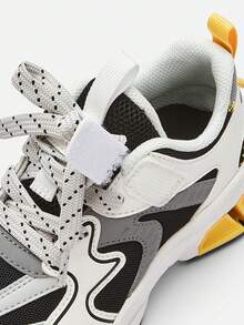 Balabala Girls' Running Shoes, 2024 Autumn New Breathable And Anti-Slip Sneakers, Retro Style - Grey - View 6