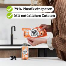 Marcel's Green Soap - Hand Soap Refill Pack Orange & Jasmine - Dispenser Refill Pack - Vegan - 97% - 500 Ml - 橘子和茉莉 - 查看 7