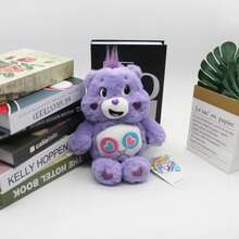 Care Bears Wish Bear 9 Inch Bear Plush Toy, Soft Cuddly Collectible Teddy, Ideal Gift For Children,Cheer Bear,Friend Bear,Funshine Bear,Good Luck Bear, Bear,Harmony Bear,Hopeful Heart Bear,Love-A-Lot Bear,Share Bear,Share Bear - Multicolor - View 20