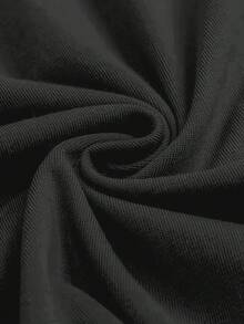 Boys & Teens' Casual Graphic Print Round Neck Short Sleeve T-Shirt, Summer Top - màu đen - Xem 3