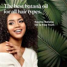 Batana Oil Rosemary Conditioner Serum For Hair Care, Raw Batana Oil, Thickens Strengthening Hair Care For All Hair Types - màu nâu - Xem 5