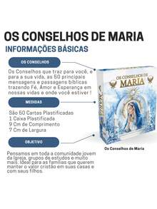 50 Biblical Messages/Letters From Mary Our Lady Luxury Launch The Advice Of Mary Faith And Love NEW - 藍色 - 查看 2