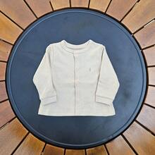 Children's Cardigan Coat Baby, 10 Plain Colors Unisex, RN To G, Kiko Baby - 駝色 - 查看 3