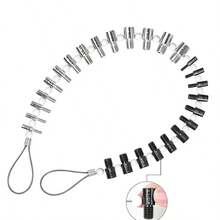 Bolt Nut Screw Thread Checker Set Inch Metric Gauge Measuring Inspection Tool