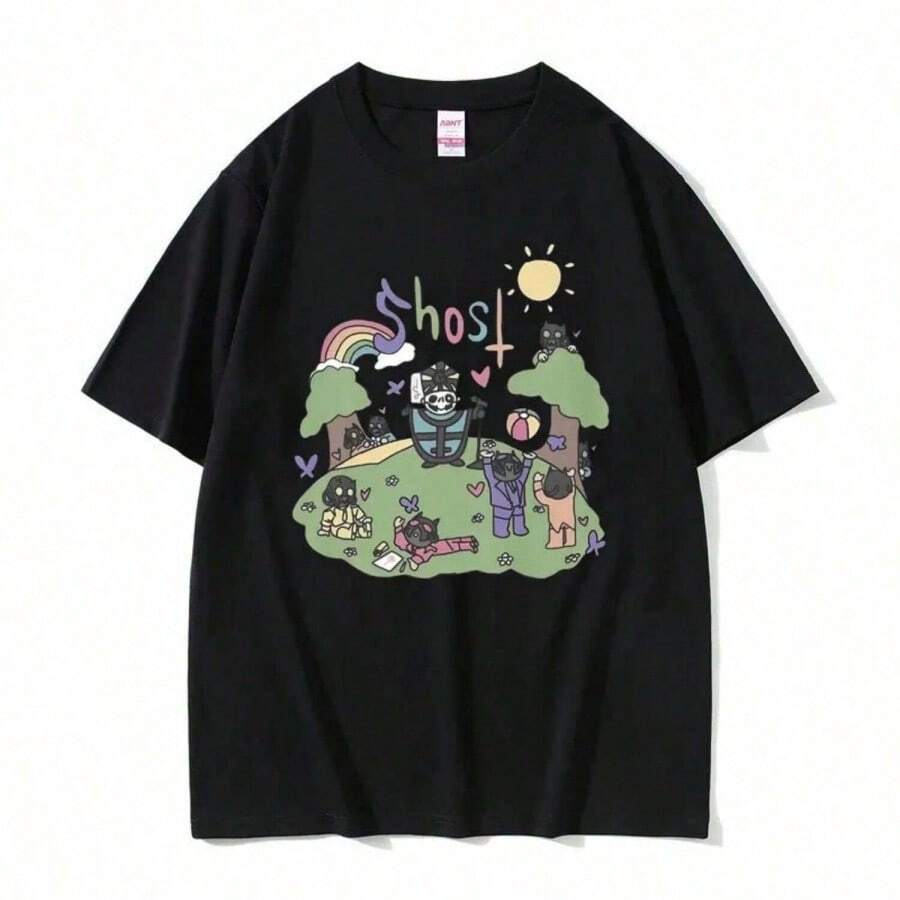 Women T-Shirts - 黑色 - 查看 1