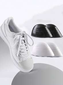 1 Cặp Miếng Lót Giày PU Mềm Mại & Thoải Mái Cho Cả Nam Và Nữ, Miếng Lót Có Thể Điều Chỉnh Kích Thước Cho Giày Cao Gót, Giày Tây & Bốt - Xám - Xem 6