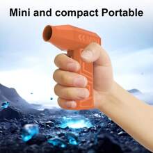 RAF Mini Fan, 2-In-1 Vacuum Cleaner, High-Speed Turbofan, Handheld Fan High Speed Large Suction Multi-Function Fan, Can Dust, Snow Blowing, Charcoal Burning, Multi-Function Indoor And Outdoor Super Turbo Mini Fan.