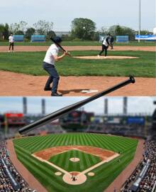 Tuggui Baseball Bat Steel 32 Inch With Carrying Bag - Black - View 7