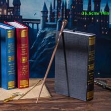 Warner Bros Varita mágica de Harry Potter, Varina de mago para actuaciones en el escenario, Accesorios perimetrales de películas de Potter con núcleo metálico, mejora la durabilidad y la actuación anti-rotura [Garantía genuina] - Varitas de la profesora McGonagall, Varillas de Hermione, Perfectamente adecuadas para fiestas navideñas, actuaciones teatrales, accesorios de cosplay, colección y regalos