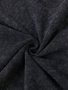 Japanese Cartoon Anime Dandadan Popular Letter Pattern Printed Boutique 230g Washed Cotton Vest, Single Piece, Men's Summer High-Quality Printed Cotton Retro Fashion Brand Loose, Soft And Comfortable Casual Black Vest, Suitable For Outdoor Wear In Summer, With A Certain Thickness, Used For Daily Wear And Friend Gifts, Back To School Gifts.