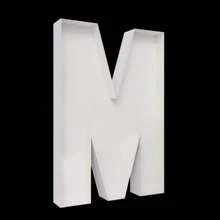 1PC 70cm High A-Z Letters And 0-9 Numbers Balloon Kt Board Frame, Pre-Cut Foam Board, 3D Filled Balloon Model, Suitable For Party Decoration, Diy, Birthday, Anniversary, Anniversary And Wedding Decoration