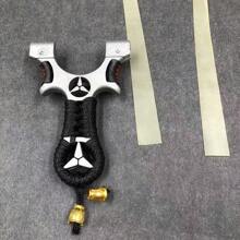 1.高品质狩猎弹弓鱼户外瞄准射击游戏生存弹弓