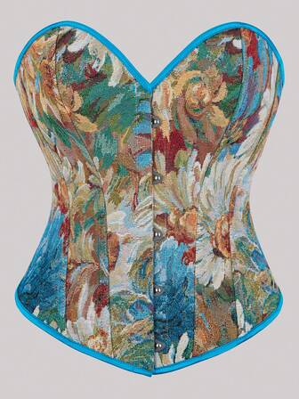 时尚女式露肩上衣优雅欧美系带性感紧身胸衣修身街头服饰上衣