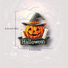 3 Stück/Set Halloween Kühlschrankmagnet, kreative Kürbis Dekoration, Heim Feiertagsdekoration, Halloween Souvenirs, kreative Heimdekoration Geschenke, Party Dekoration