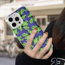 Funda para teléfono con diseño de flores y grafiti. Compatible con 14 Pro, 16, 11, 15 Plus, 13, XS y 12. - Colores mixtos 1 - Ver 5