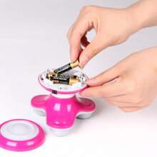 Portable Mini 3D Triangular Massager, Portable Full Body Relief For Back, Legs, And Shoulders