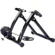 Bike Trainer Stand Indoor Stand With Noise Reduction Magnetic Stationary Stand Fits 26-28inch, 700C Wheel