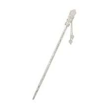LZVintage Hairpin Sticks 925 Sterling Silver Chinese Hair Stick For Women Long Hair Retro Hair Chopsticks Nature Jade Turquoise Bead Decor Hairsticks Hair Accessories For Party Dialy Life3748 - 綠松石 - 查看 1