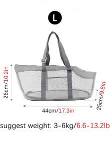 1pc Breathable Mesh Pet Backpack, Cat Carrier Backpack, Fashionable & Minimalist Small Pet Carrier Backpack - Multicolor - View 14