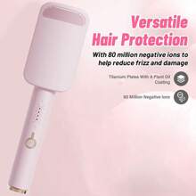 Deep Beach Waver Curling Iron Hair Crimper, Ionic Deep Waver Hair Curler Tool, Beach Waver Curling Wand, Hair Curler And Hot Tools Curling Iron With Ceramic 3 Barrel For Short Hair Women