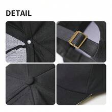 Humorous Adjustable US Open Tennis Cap Baseball Cap Golf Cap For Men And Women - Đen 5 - Xem 11