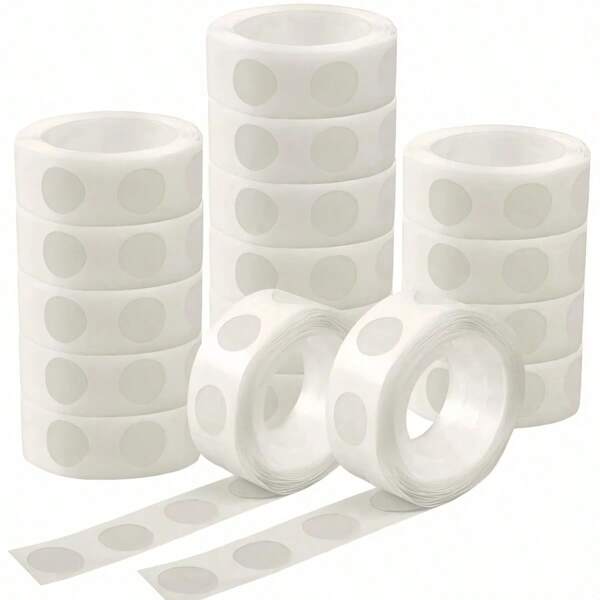 10 Rolls Balloon Glue Dots, Transparent Double-Sided Adhesive Dots, DIY Glue Dots For Party Decoration, Wedding Balloons