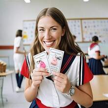 1/3/6/12 件情感安慰卡 - 有趣的微笑便便口袋拥抱带卡，送给朋友家人的恶作剧礼物 - 硅胶钥匙扣套装派对礼物、生日礼物、送给朋友和家人的礼物、送给自己的礼物、钥匙扣 - 彩色 - 查看 9