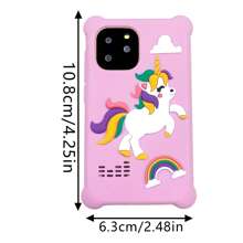 3-10 Years Old Kids Educational Music Toy Phone, 2.8" IPS Touch Screen, Dual Camera, Soft Silicone Shock-Proof Case, 32GB Storage Card, Suitable For Halloween & Easter Gifts, Pink - Multicolor - View 13