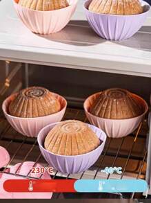 1pc Fermented Silicone Basket Baking Dough Rattan Basket Mold, European Bread Basket Proofing Bread Loaf Proving Basket, Homemade Breadmaking Tool