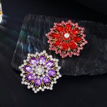 1 cái - Trâm cài áo hoa phong cách Bohemian cổ điển nhiều màu sắc cao cấp, thích hợp cho quần áo nữ, ba lô, mũ, tiệc tùng, đám cưới, quà tặng ngày lễ, phụ kiện tự làm trường học Halloween00 Trang sức Phụ kiện trang phục Túi xách Phụ kiện văn phòng Giáng sinh - XD824090 - Xem 6