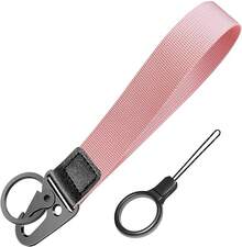 Universal Wrist Key Lanyard| Hands-Free Anti-Loss Strap, Adjustable & Unisex For Sports, Work & Outdoors - 粉色 - 查看 1