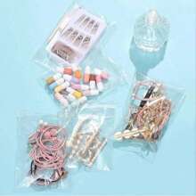 100pcs, OPP Transparent Dust-Proof Plastic Self Adhesive Bags ,Over Ten Sizes To Choose From And Use For Small Accessories, Baking, Keychains, Pendants, Cards, Holiday Gift Packaging Supplies, Transparent Storage Bags, Packaging Bags, Christmas,Halloween,Holiday Essentials,Gift Bags,Party Bag Fillers,Party Bag Fillers,(Whether There Are Letter-Style Designs Or Not Is Random)