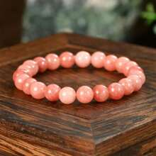 2PCS Sunstone Necklace Bracelet Set Fashion Bohemian Summer Vacation Handmade Jewelry Choker Healing Crystal